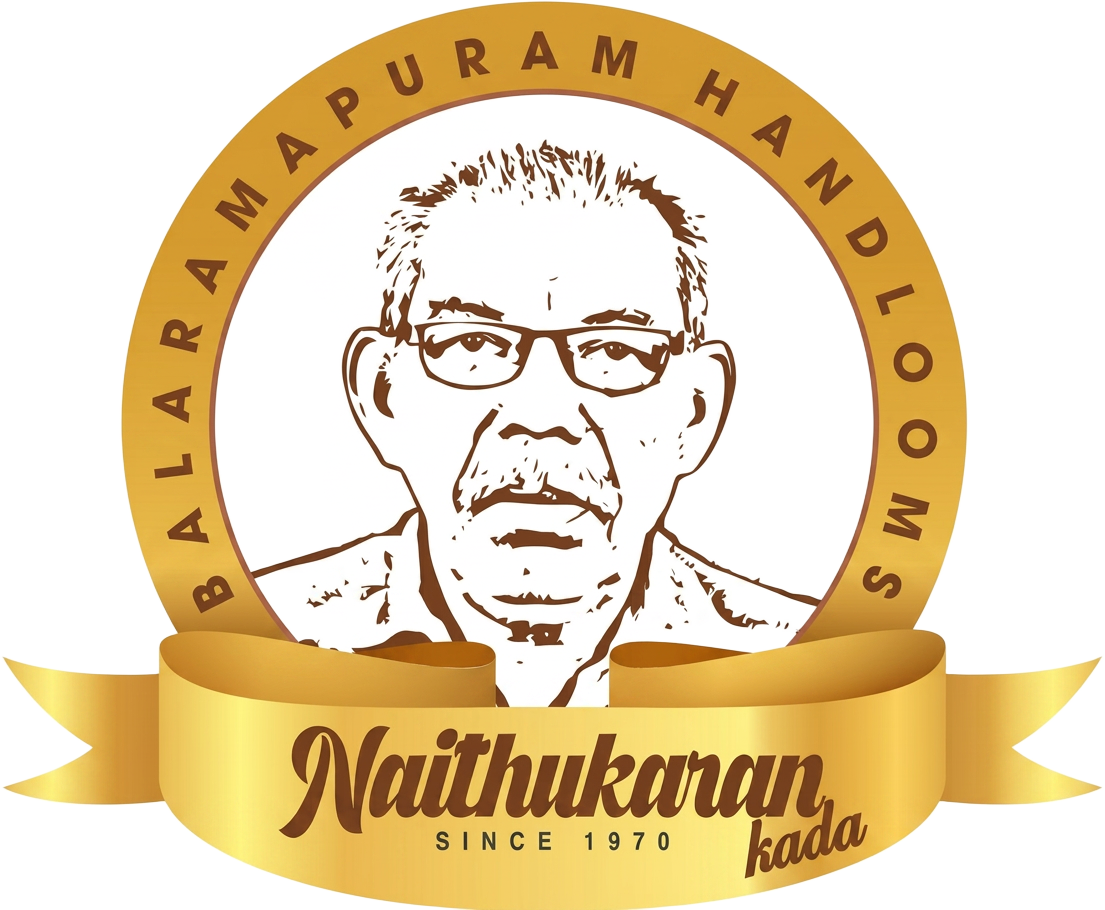 Naithukarankada Balaramapuram Handlooms seal — since 1970
